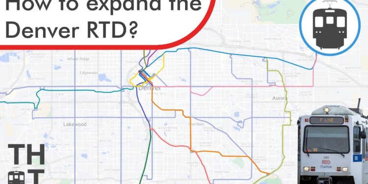 Improving the RTD | Denver Fantasy Transit Map - YouTube