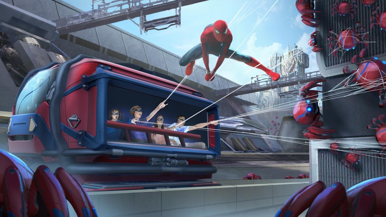 WEB SLINGERS: A Spider-Man Adventure | Avengers Campus | Disneyland Resort